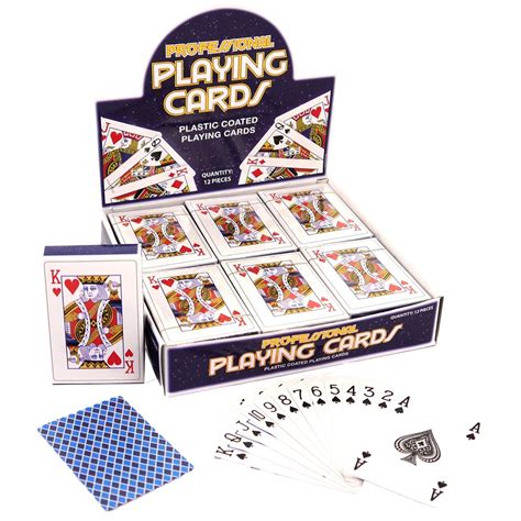 professional playing cards.